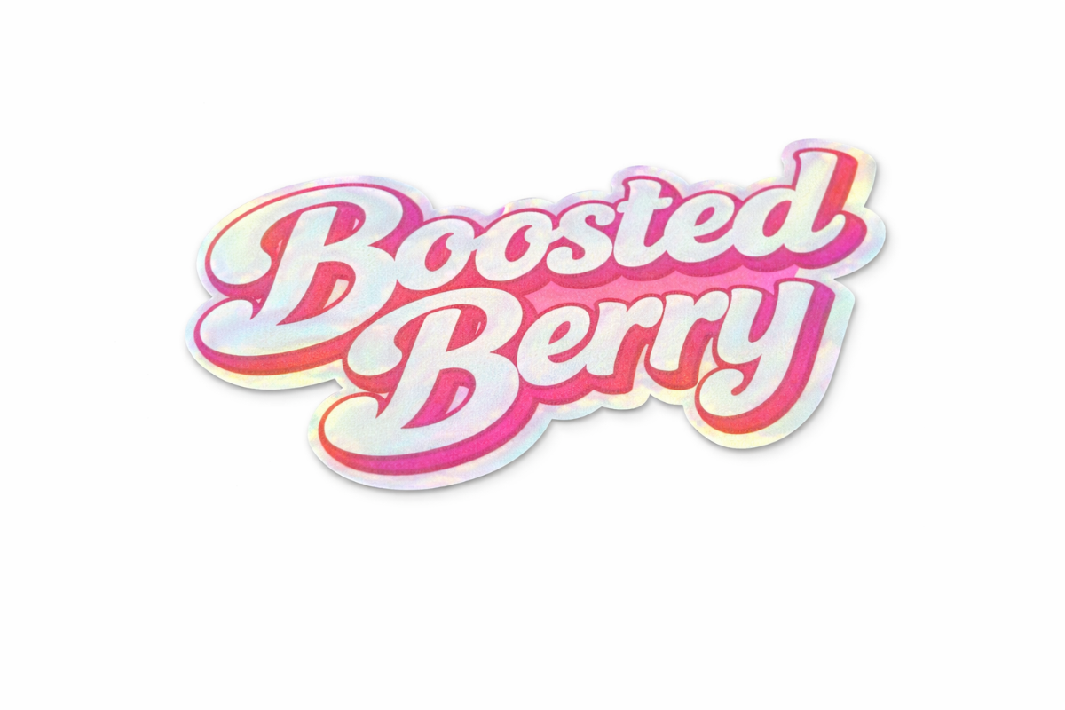 Boosted Berry Member Sticker 3"