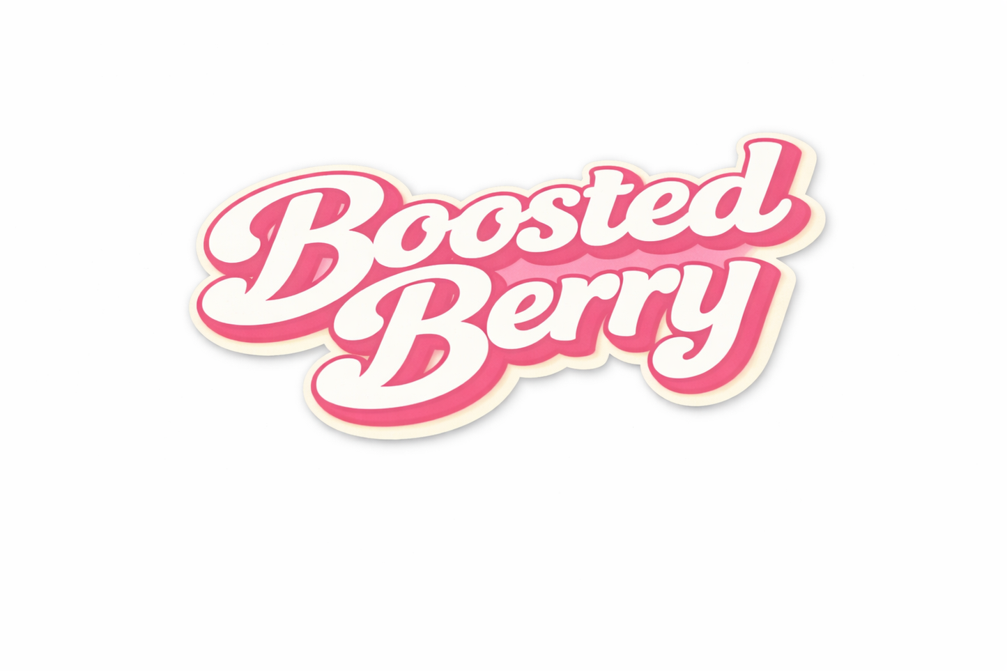 Boosted Berry Member Sticker 3"