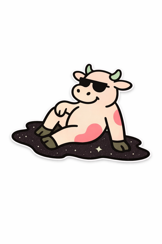 Holo Puddle Cow
